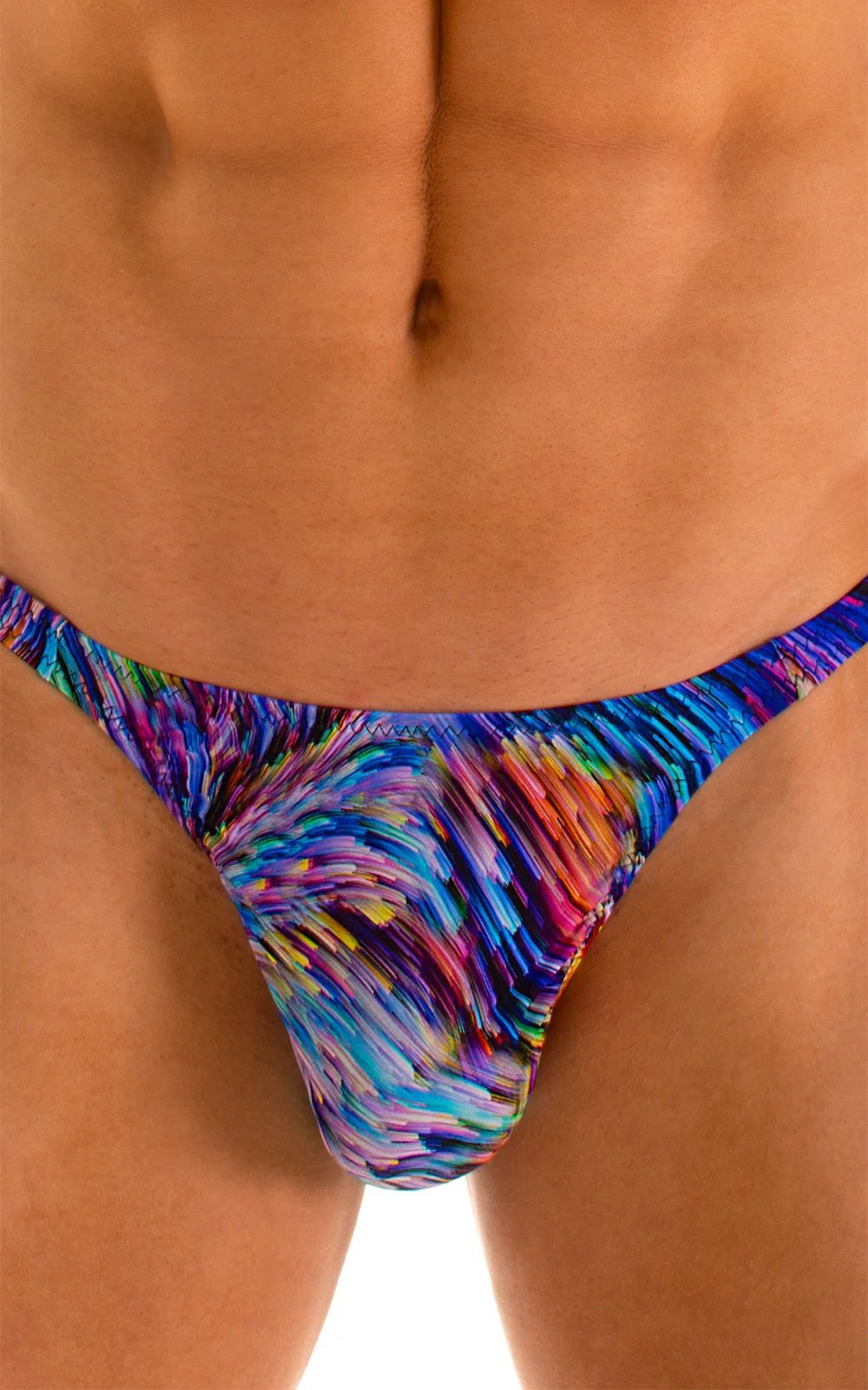 M26 - Mens Seamless Pouch Bikini - Prints - Image 19