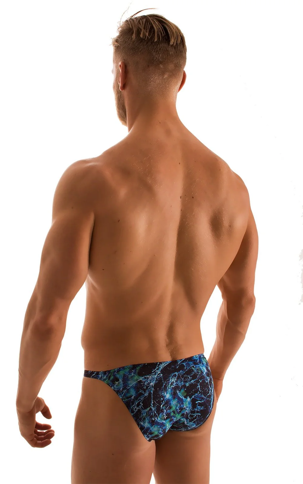 M26 - Mens Seamless Pouch Bikini - Prints - Image 22