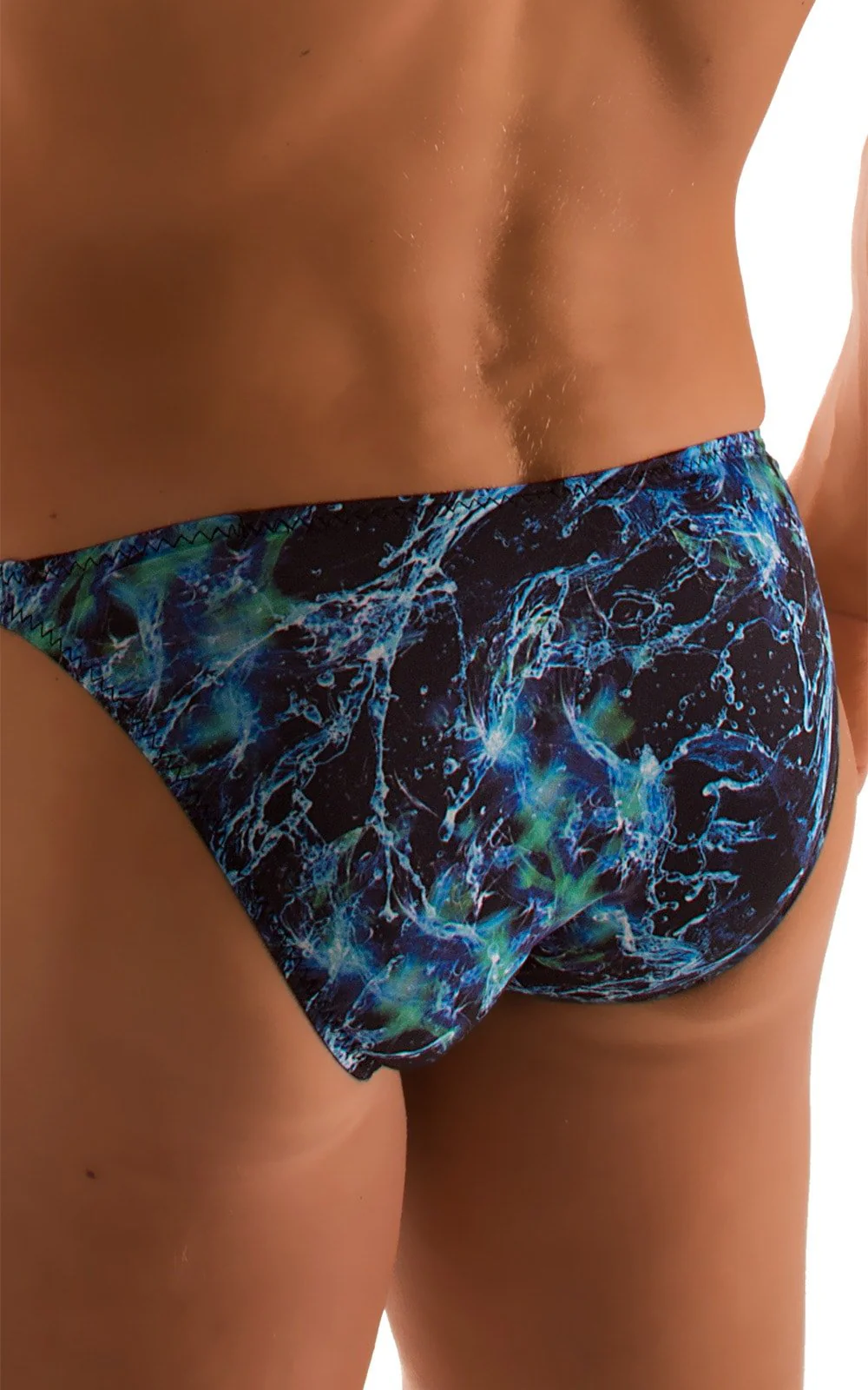 M26 - Mens Seamless Pouch Bikini - Prints - Image 24