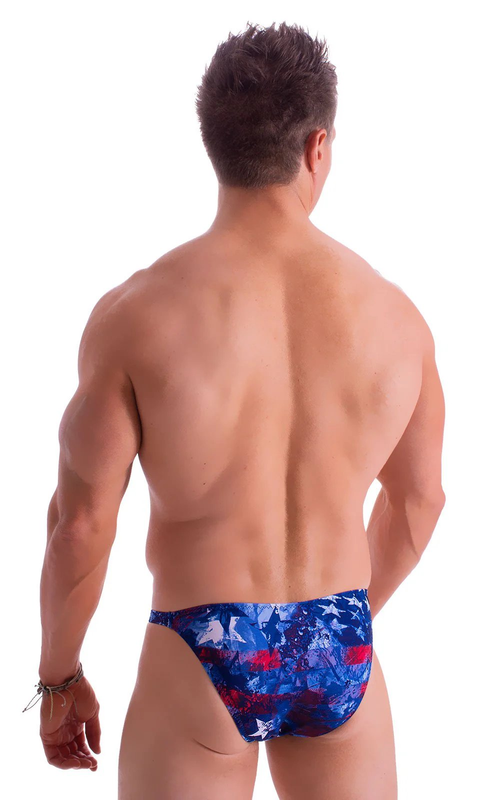 M26 - Mens Seamless Pouch Bikini - Prints - Image 31