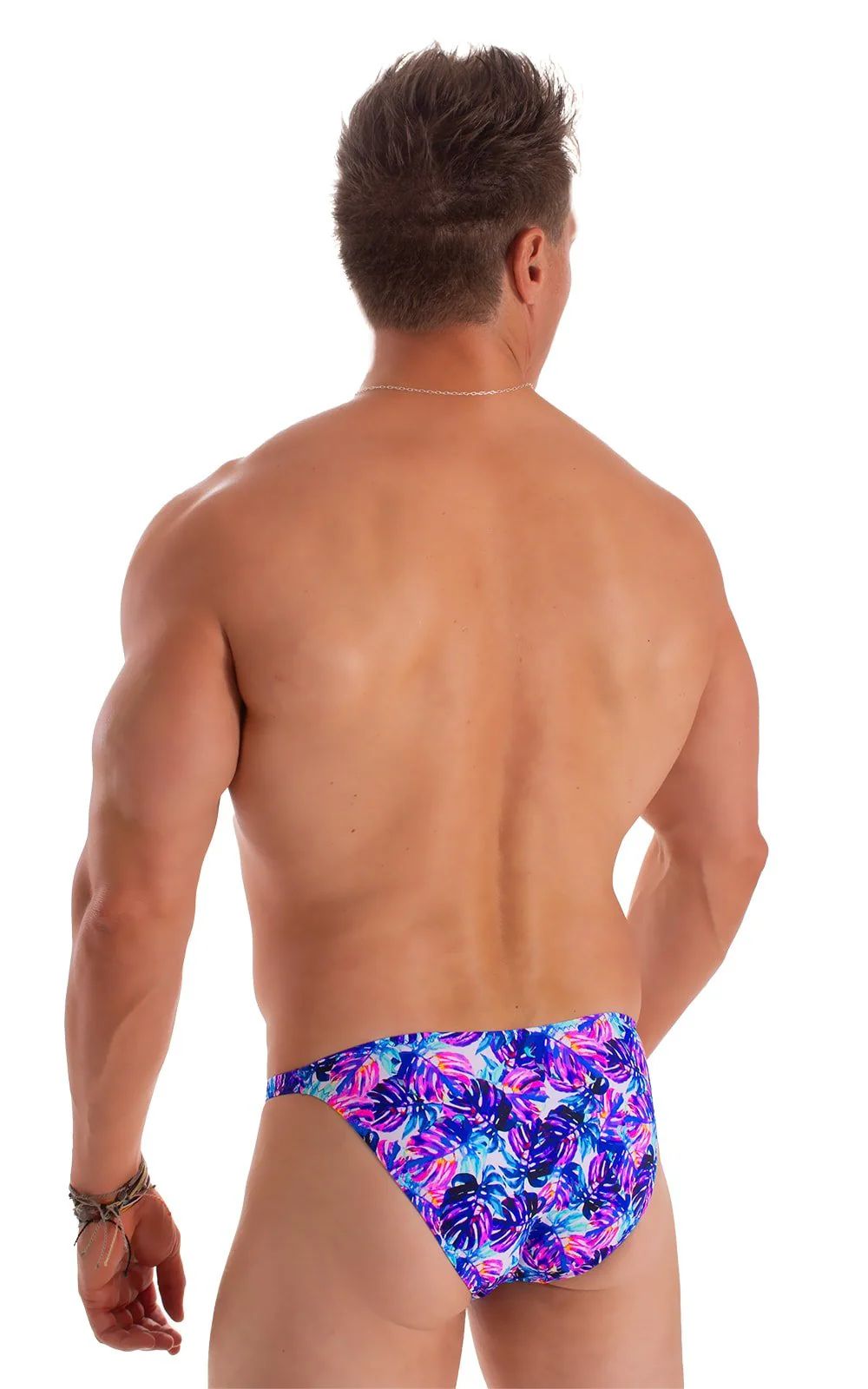 M26 - Mens Seamless Pouch Bikini - Prints - Image 49