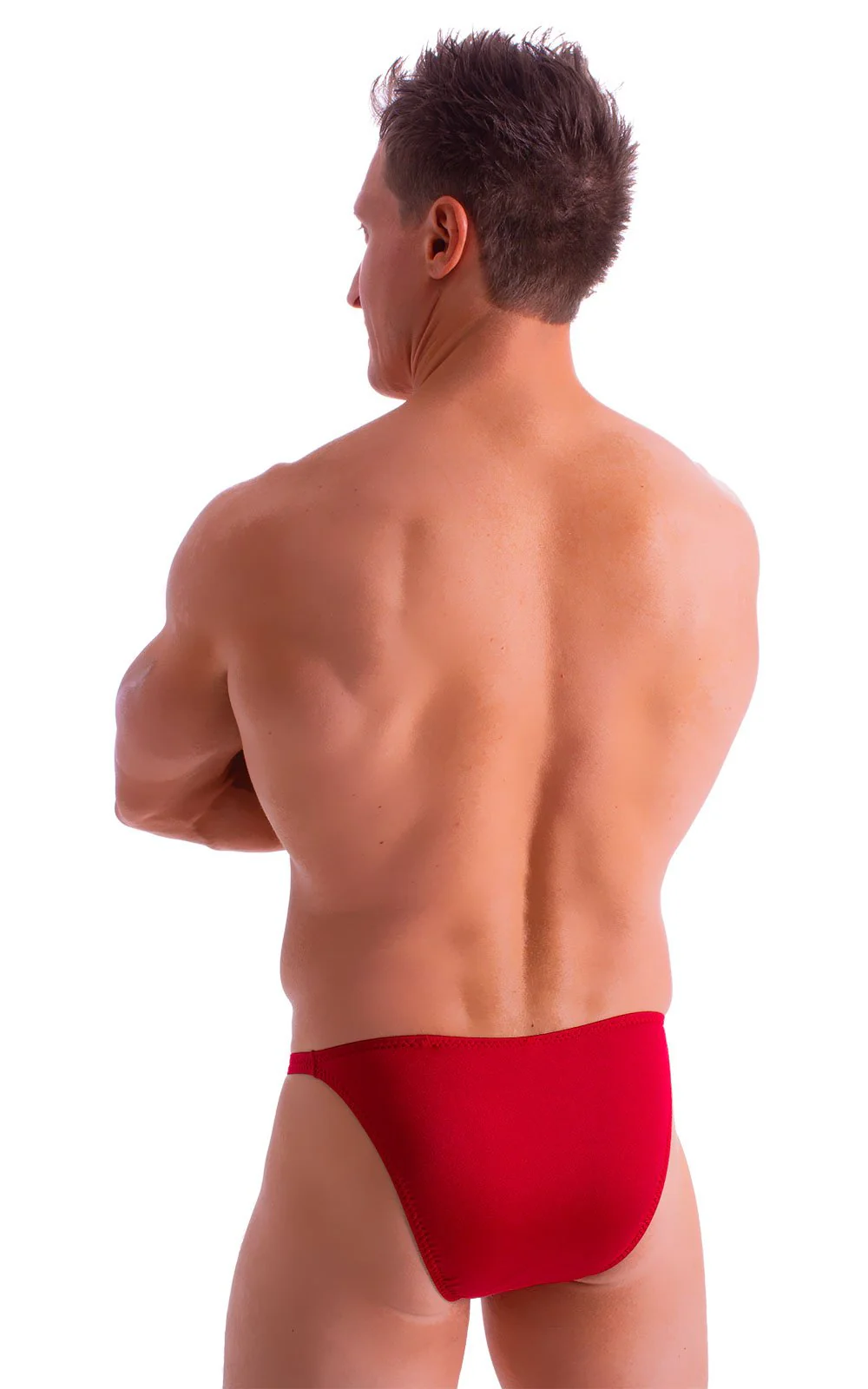 M26 - Mens Seamless Pouch Bikini - Solids - Image 30