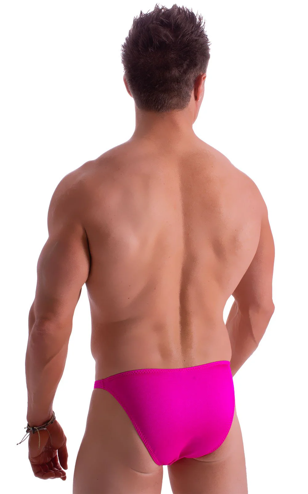 M26 - Mens Seamless Pouch Bikini - Solids - Image 37