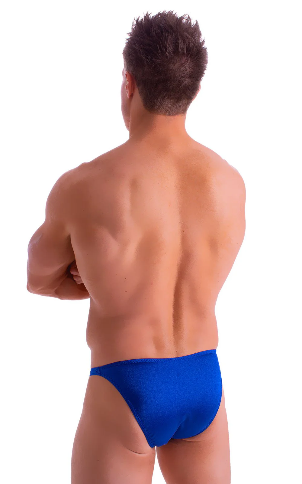 M26 - Mens Seamless Pouch Bikini - Solids - Image 5