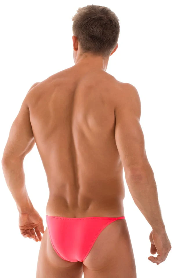 M27 - Mens Skinny Side 1/2 Back - Solid Sheer Semi Sheer - Image 5