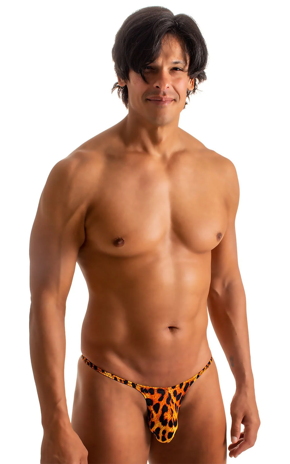 M57 - Mens Skinny Side Skimpy Back Bikini - Prints - Image 21