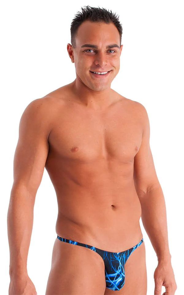 M57 - Mens Skinny Side Skimpy Back Bikini - Prints - Image 8