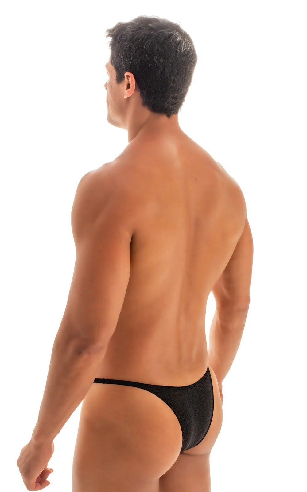 M57 - Mens Skinny Side Skimpy Back Bikini - Solids - Image 17