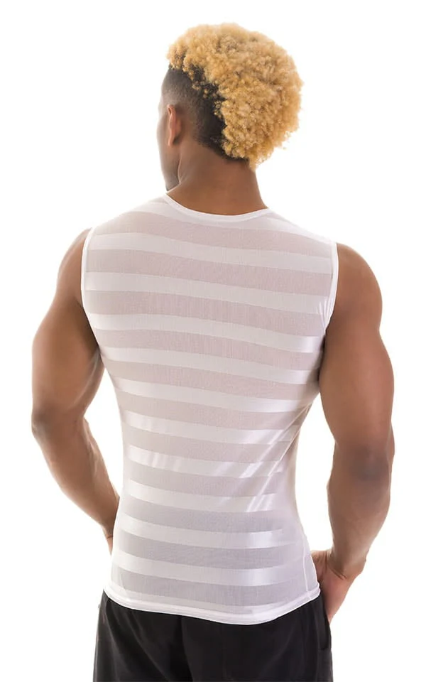G20 - Mens Sleeveless Muscle Tee - Mesh - Image 10