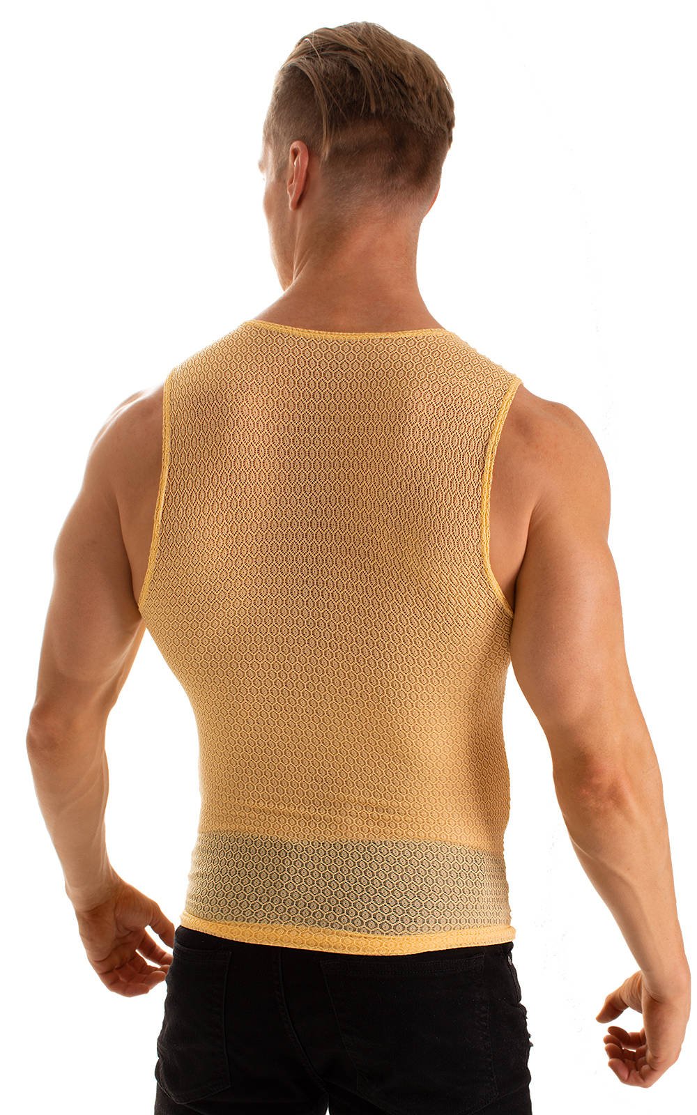 G20 - Mens Sleeveless Muscle Tee - Mesh - Image 21
