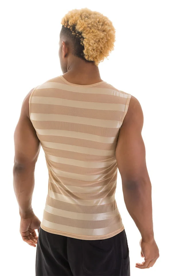 G20 - Mens Sleeveless Muscle Tee - Mesh - Image 6