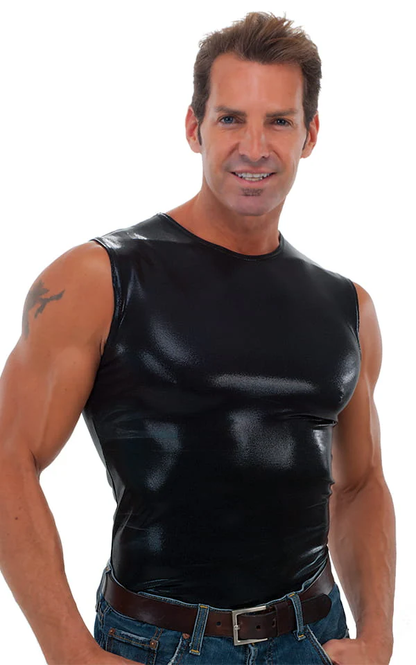 G20 - Mens Sleeveless Muscle Tee - Metallics - Image 11