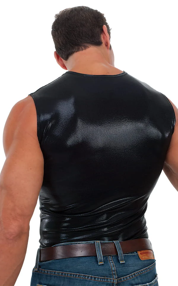 G20 - Mens Sleeveless Muscle Tee - Metallics - Image 12