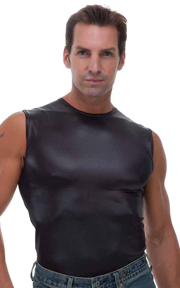 G20 - Mens Sleeveless Muscle Tee - Metallics - Image 6