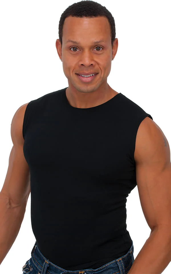 G20 - Mens Sleeveless Muscle Tee - Solids - Image 7