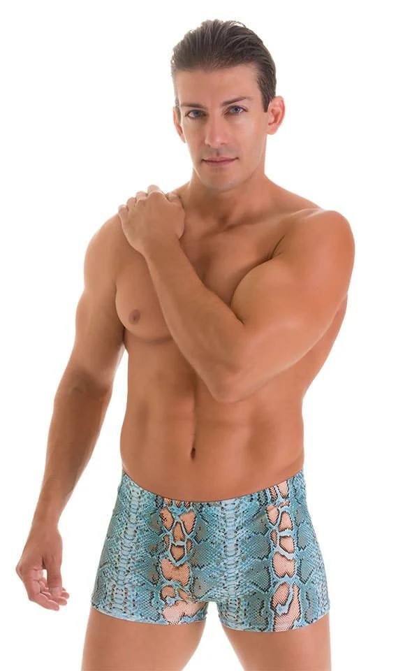 M43 - Mens Square Cut Swim Trunks - Prints - Image 15