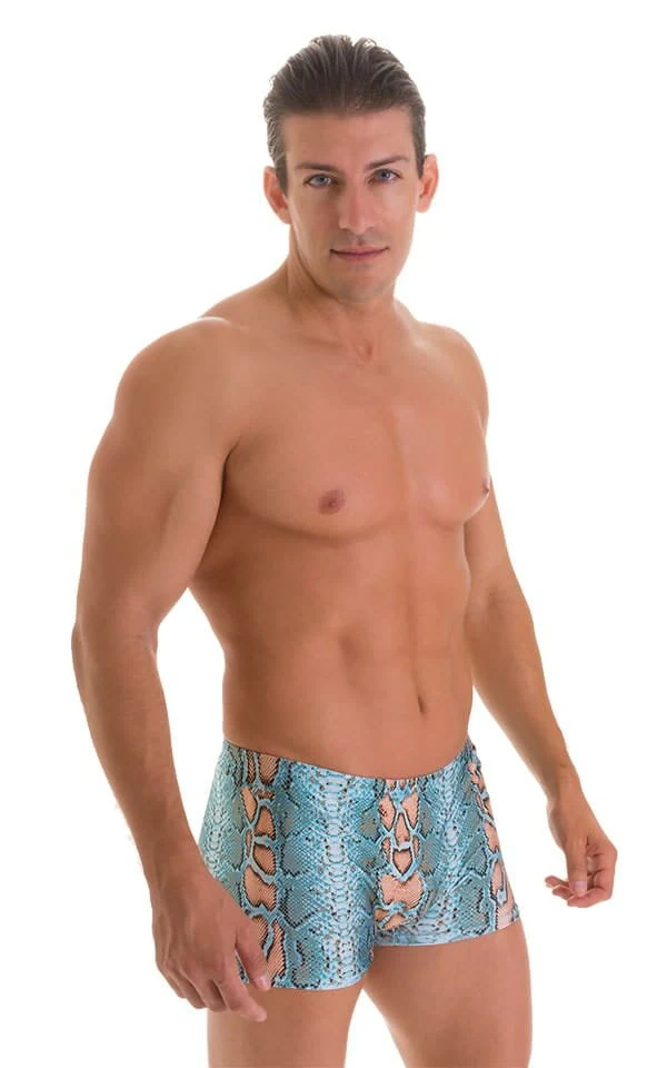 M43 - Mens Square Cut Swim Trunks - Prints - Image 17