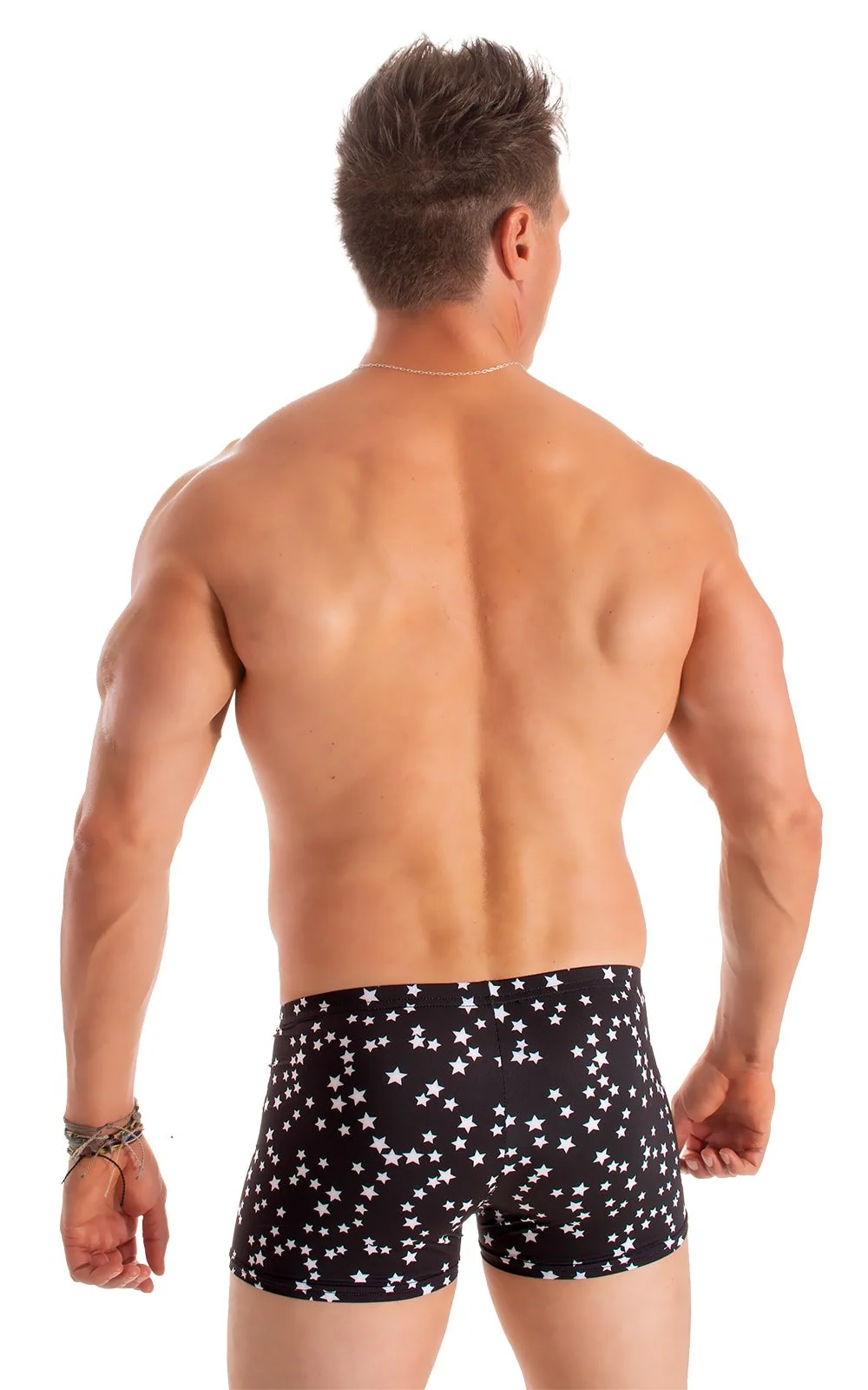 M43 - Mens Square Cut Swim Trunks - Prints - Image 33
