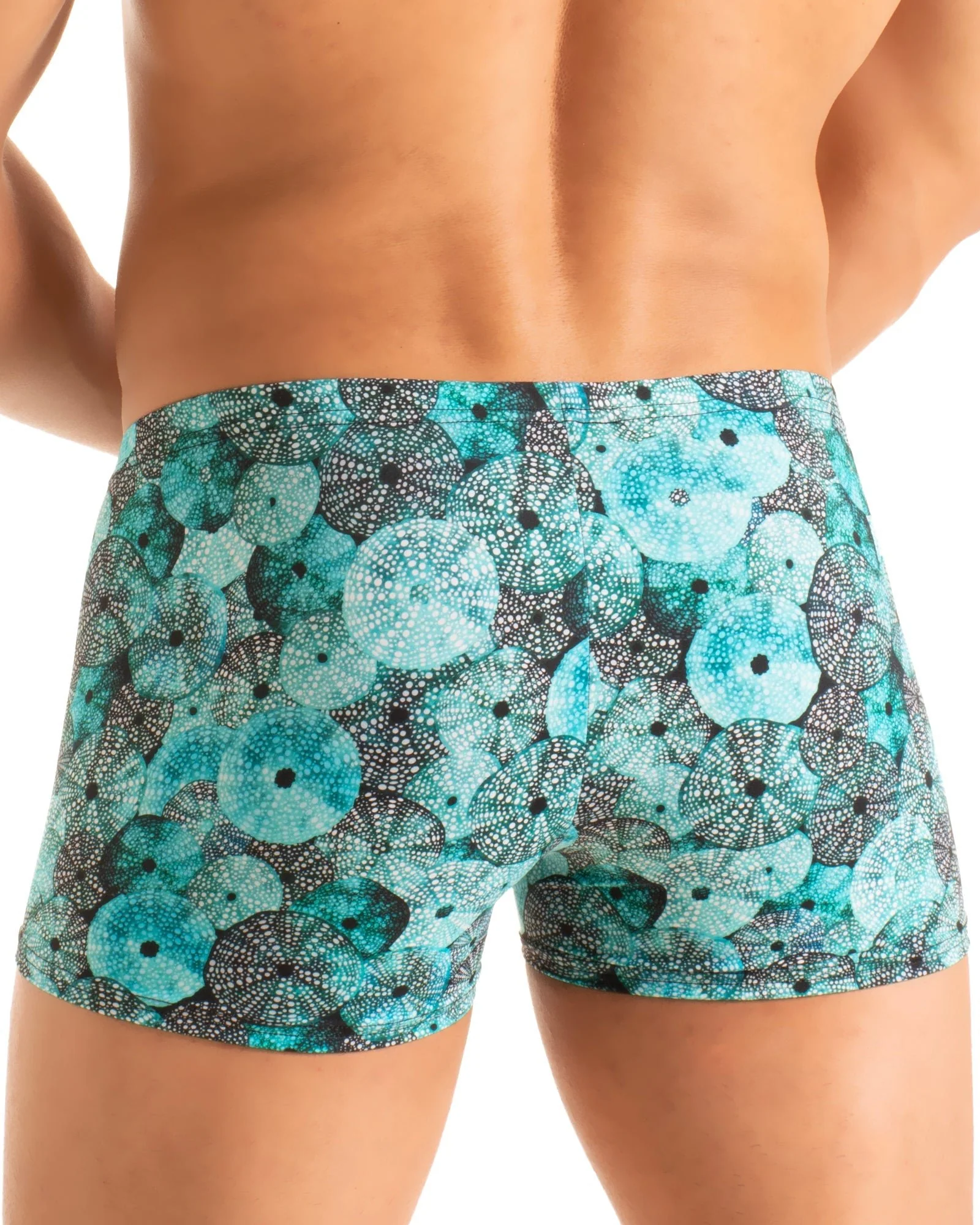 M43 - Mens Square Cut Swim Trunks - Prints - Image 43