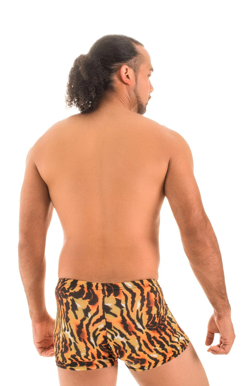 M43 - Mens Square Cut Swim Trunks - Prints - Image 5