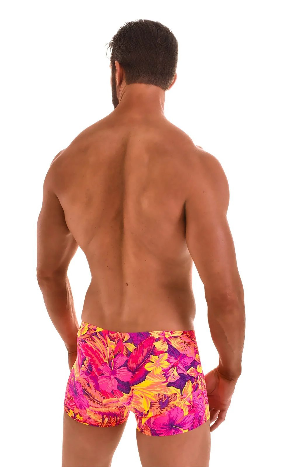 M43 - Mens Square Cut Swim Trunks - Prints - Image 9