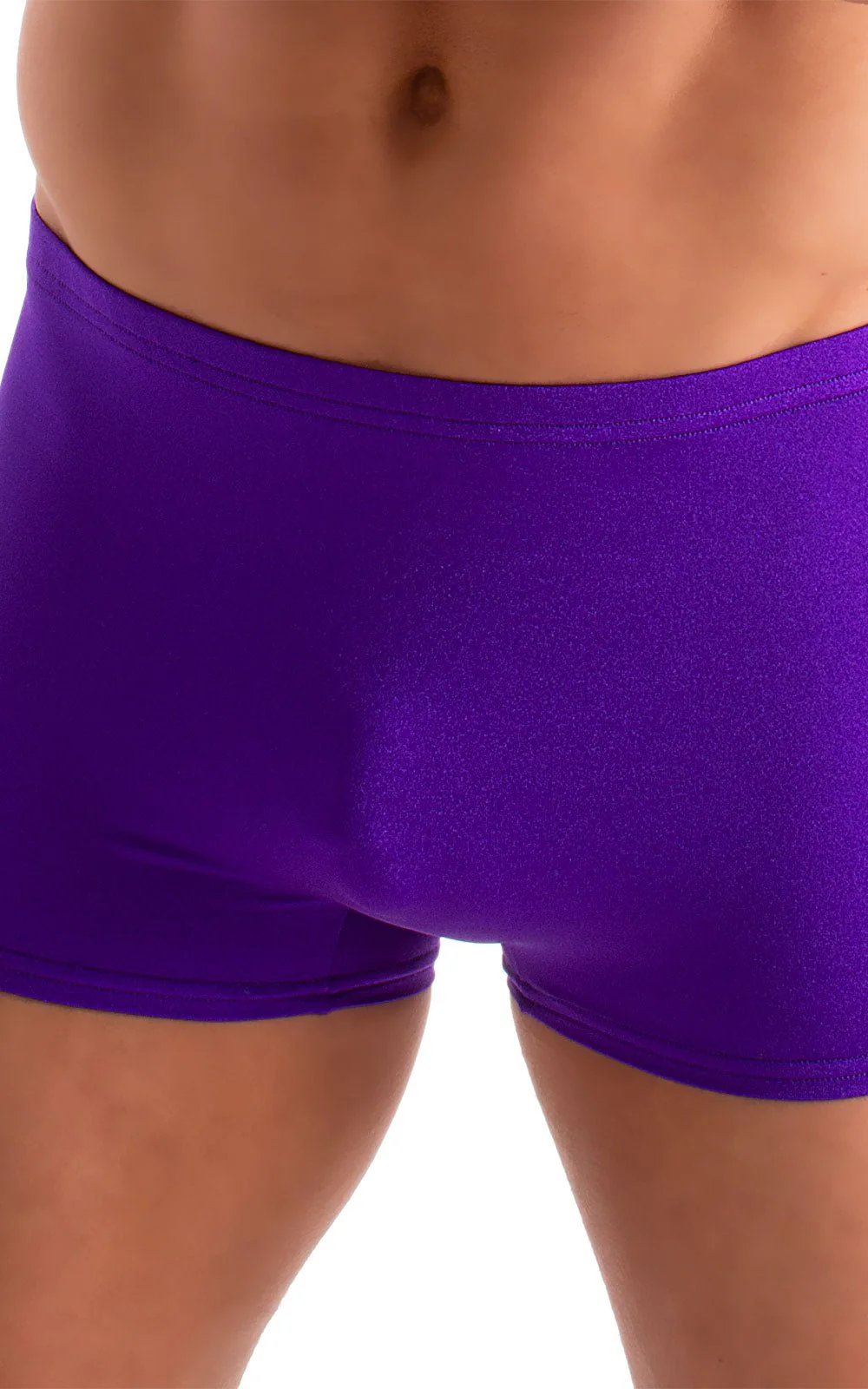 M43 - Mens Square Cut Swim Trunks - Solids - Image 22