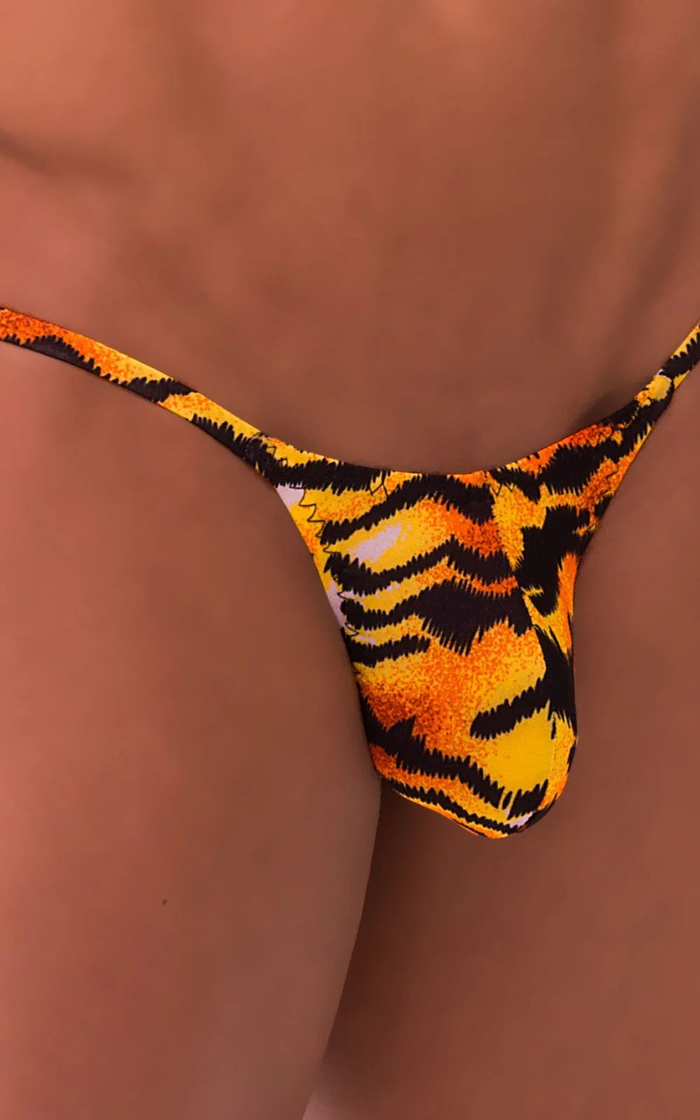 M55 - Mens Stuffit Pouch G String Swimsuit - Prints - Image 30