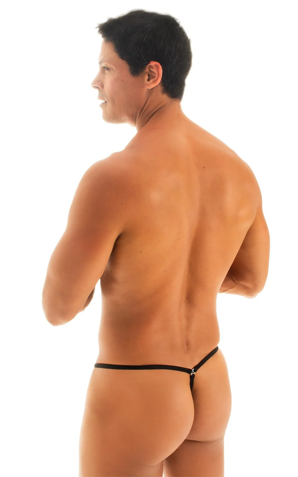M55 - Mens Stuffit Pouch G String Swimsuit - Solids - Image 22