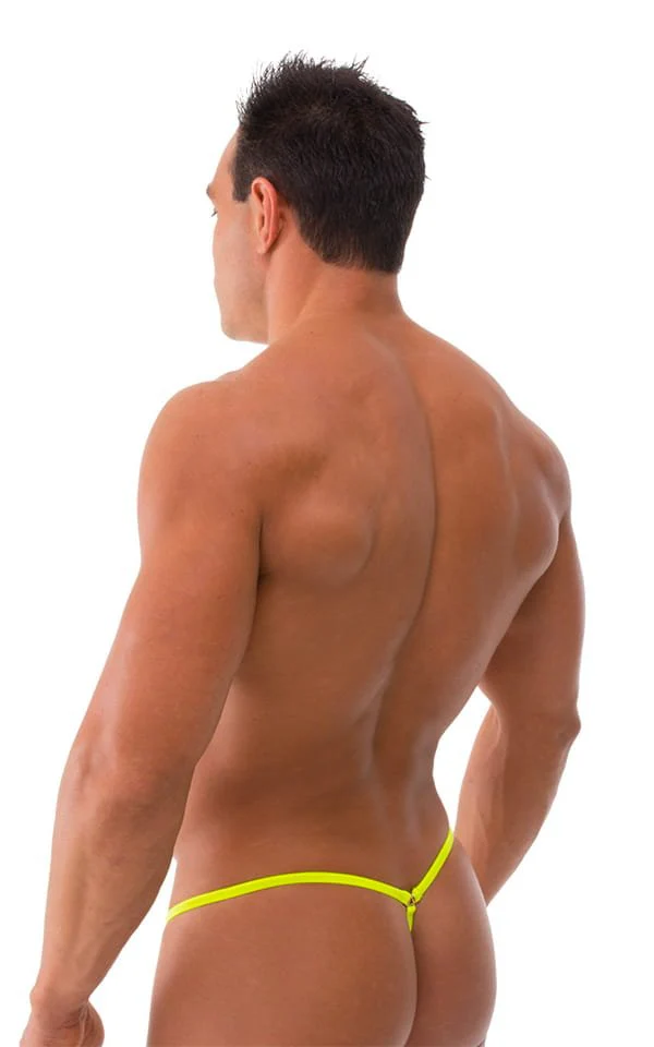M55 - Mens Stuffit Pouch G String Swimsuit - Solids - Image 38