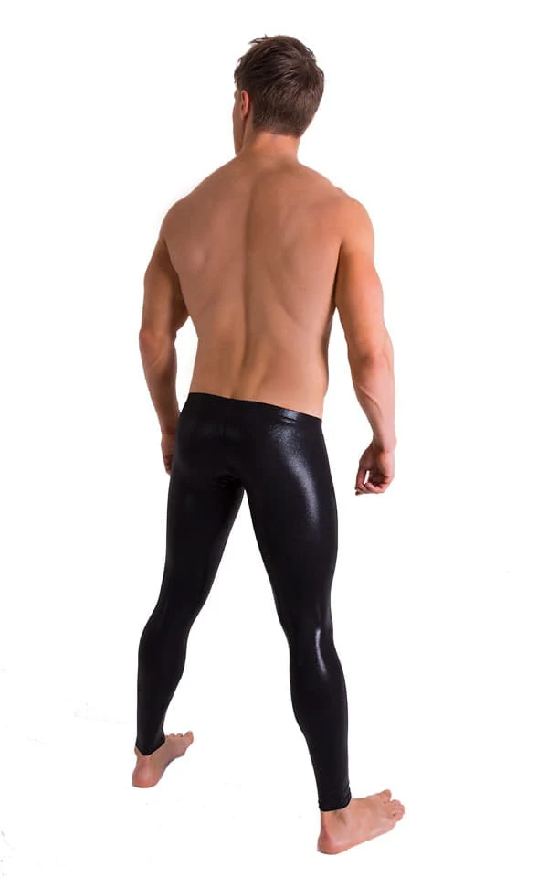 A19M - Mens Super Low Rise Leggings - Metallics - Image 8