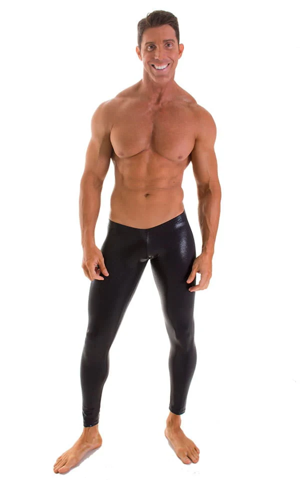 A19M - Mens Super Low Rise Leggings - Metallics - Image 9