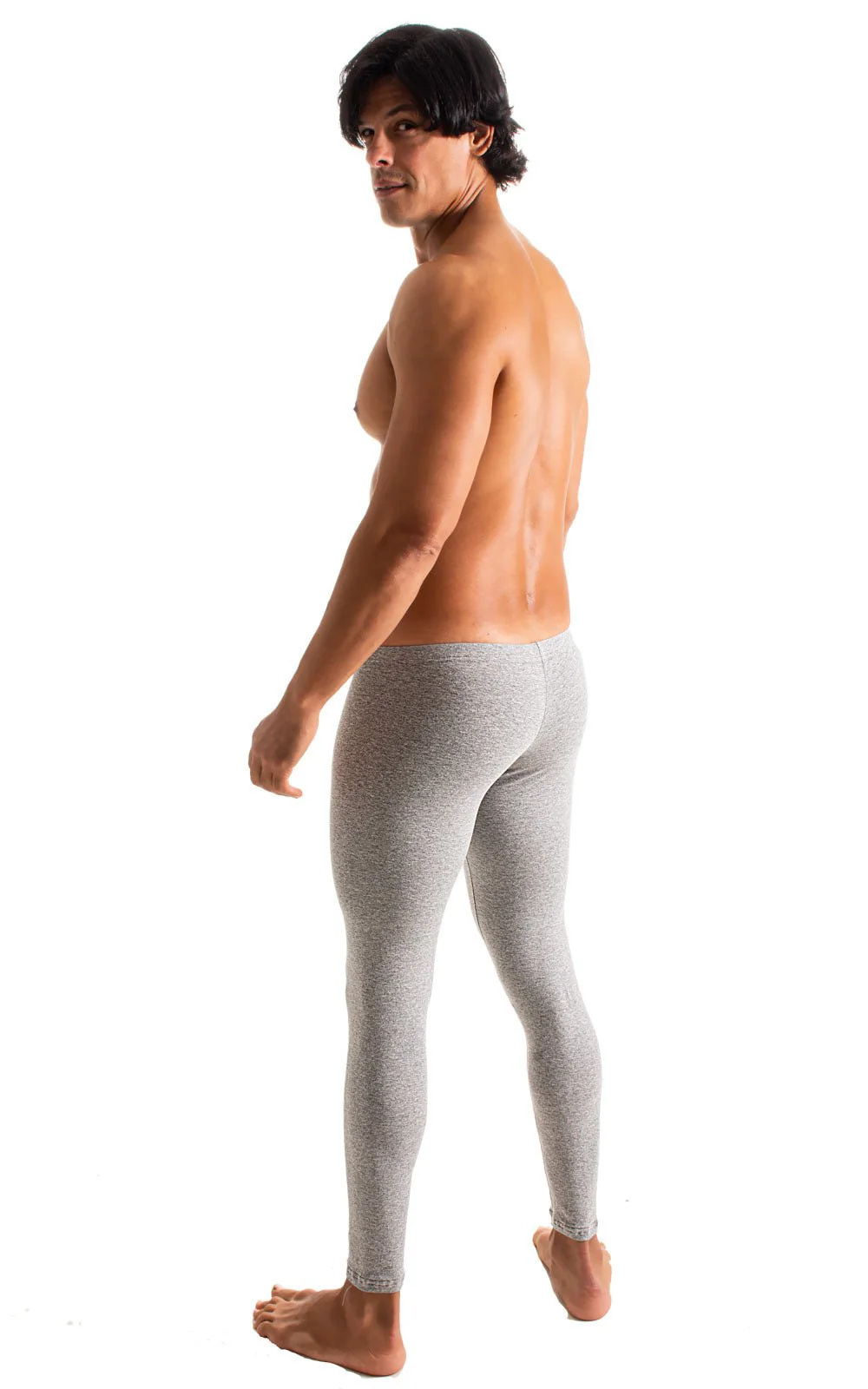 A19M - Mens Super Low Rise Leggings - Solids - Image 10
