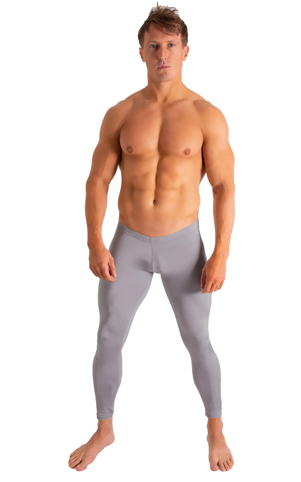 A19M - Mens Super Low Rise Leggings - Solids - Image 6