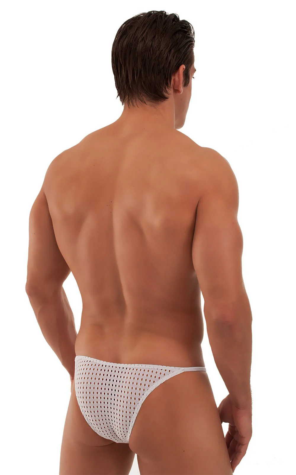M29 - Mens Super Low Tiny Bikini - Mesh - Image 19