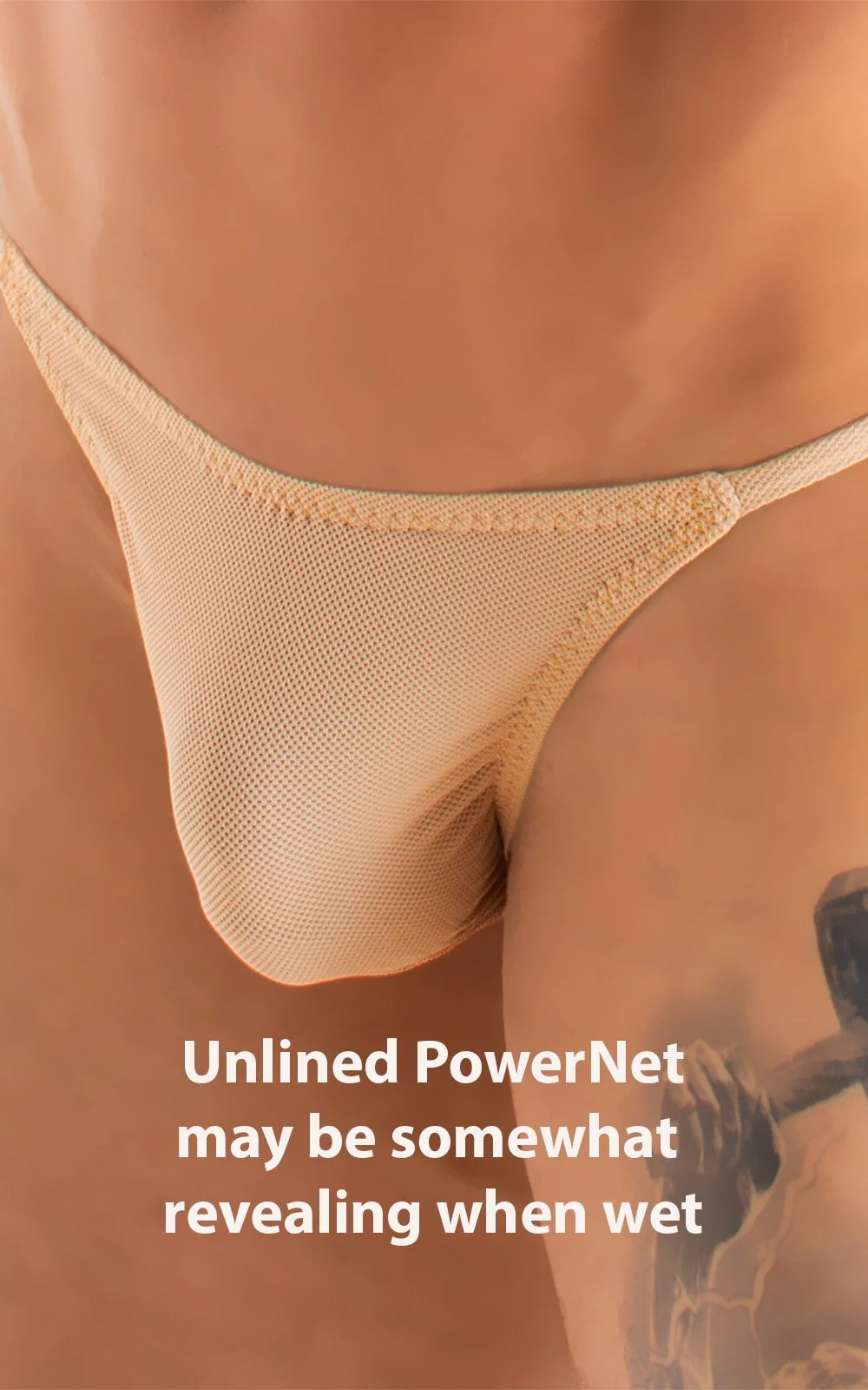 M29 - Mens Super Low Tiny Bikini - Mesh - Image 27