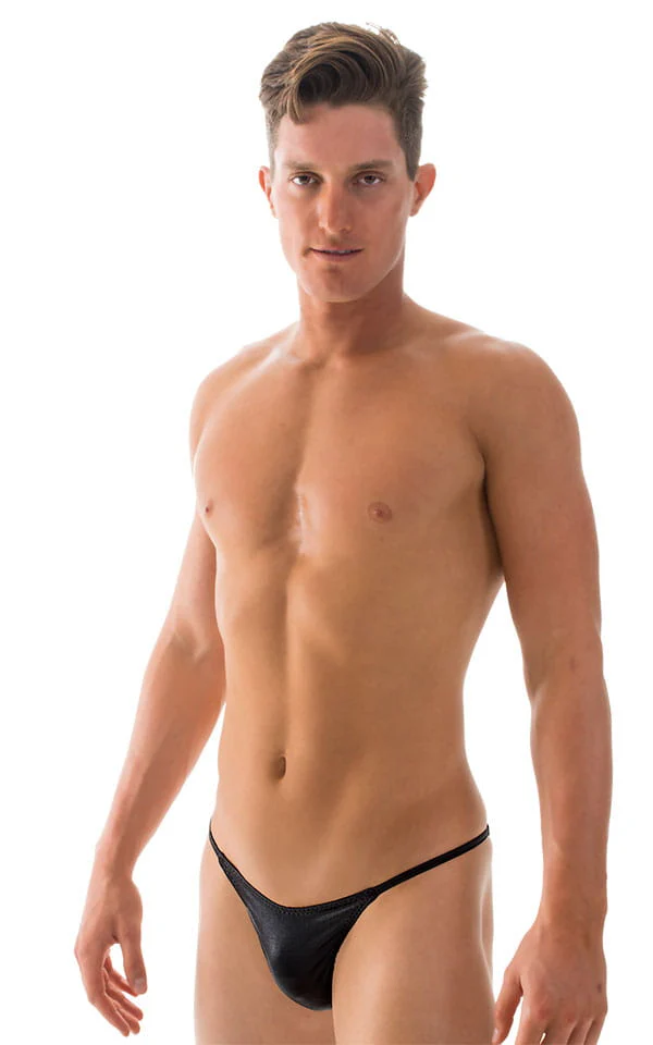M29 - Mens Super Low Tiny Bikini - Metallics - Image 9