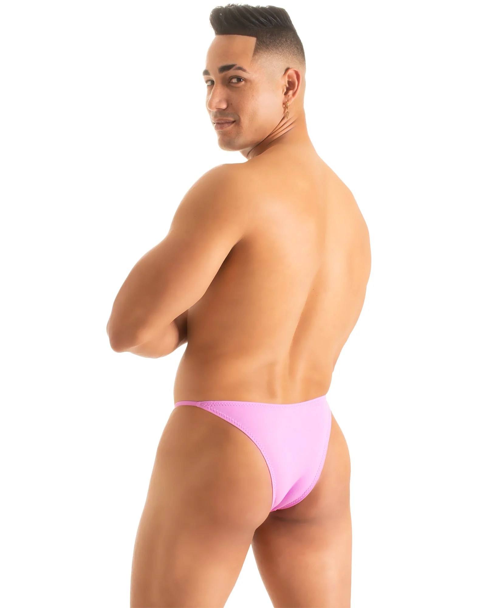 M29 - Mens Super Low Tiny Bikini - Solids - Image 50