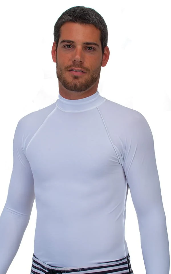RG3 - Mens Swim Skin Rash Guard - Solids - Image 4