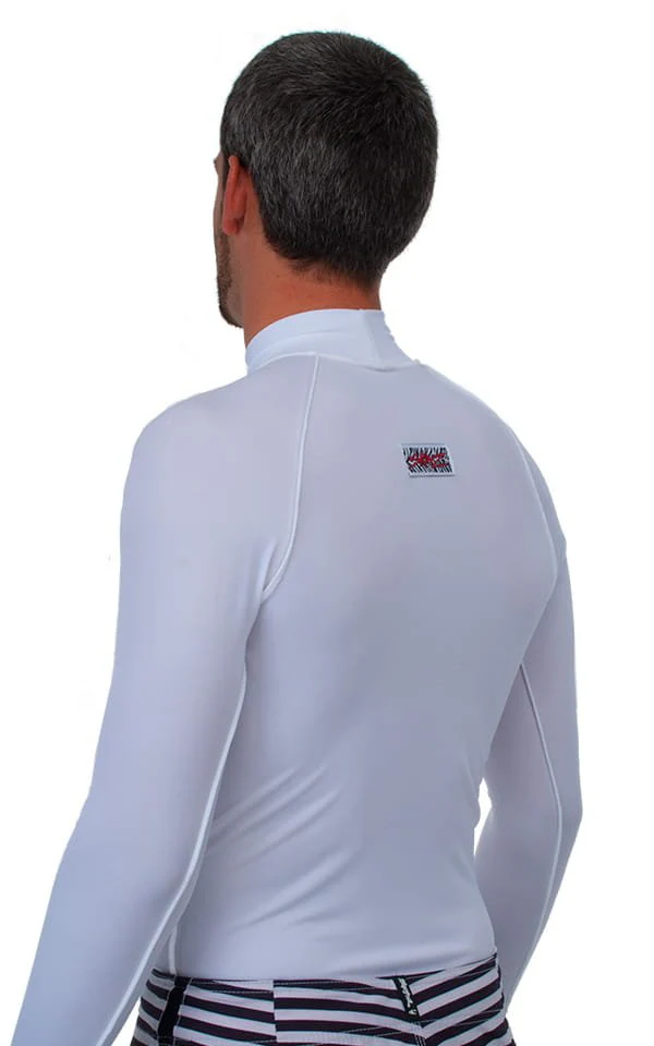 RG3 - Mens Swim Skin Rash Guard - Solids - Image 5