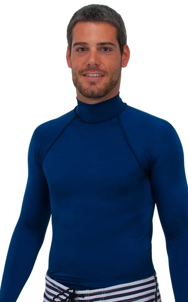 RG3 - Mens Swim Skin Rash Guard - Solids - Image 7