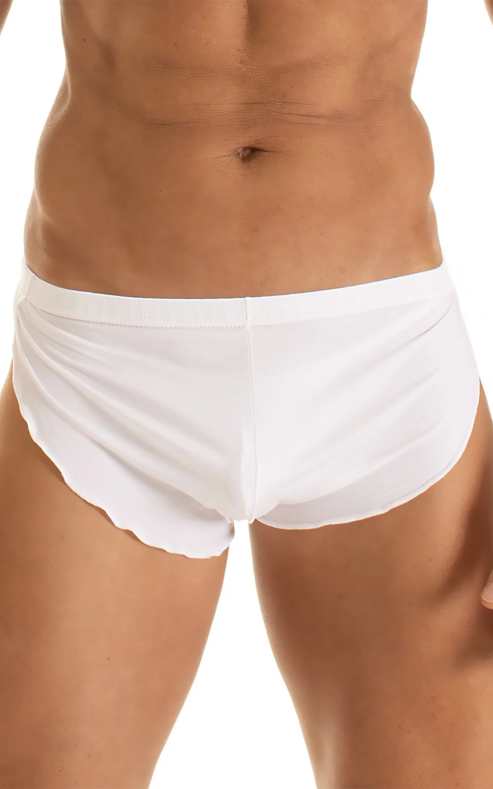 A14 - Mens Swimsuit Cover Up Split Running Shorts - Solid Sheer Semi Sheer - Image 25