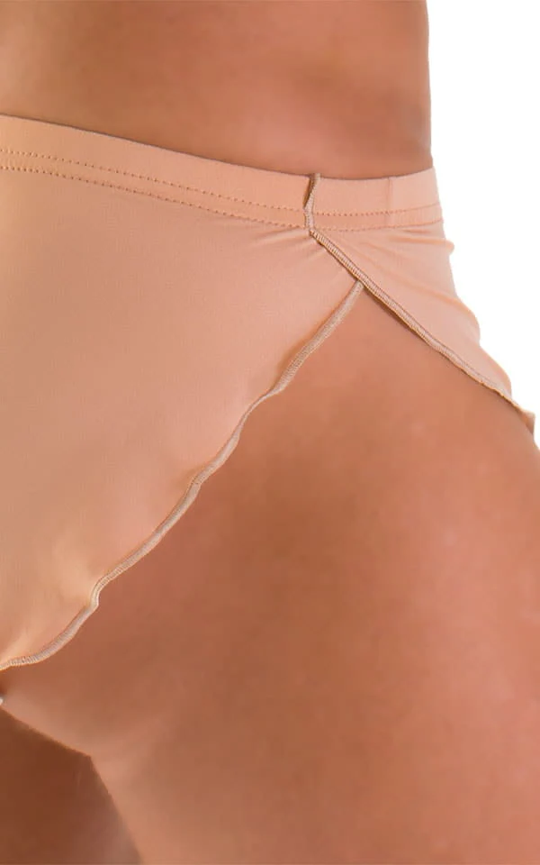 A14 - Mens Swimsuit Cover Up Split Running Shorts - Solid Sheer Semi Sheer - Image 29