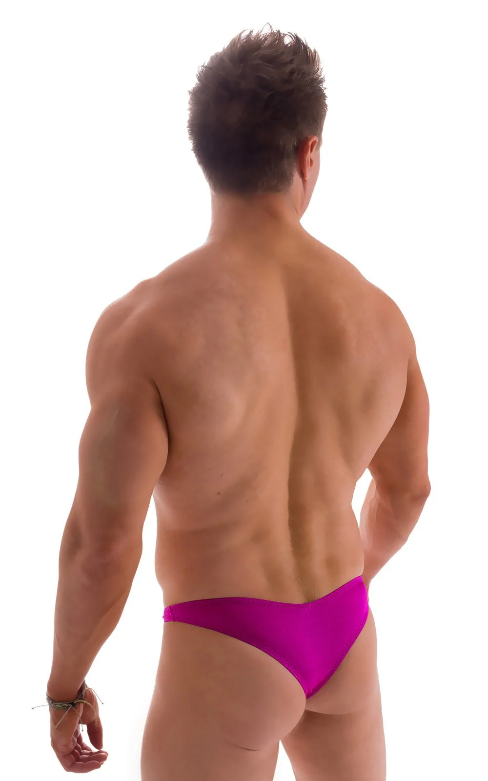 M84 - Mens Tanga Cheekini Bikini - Solids - Image 14