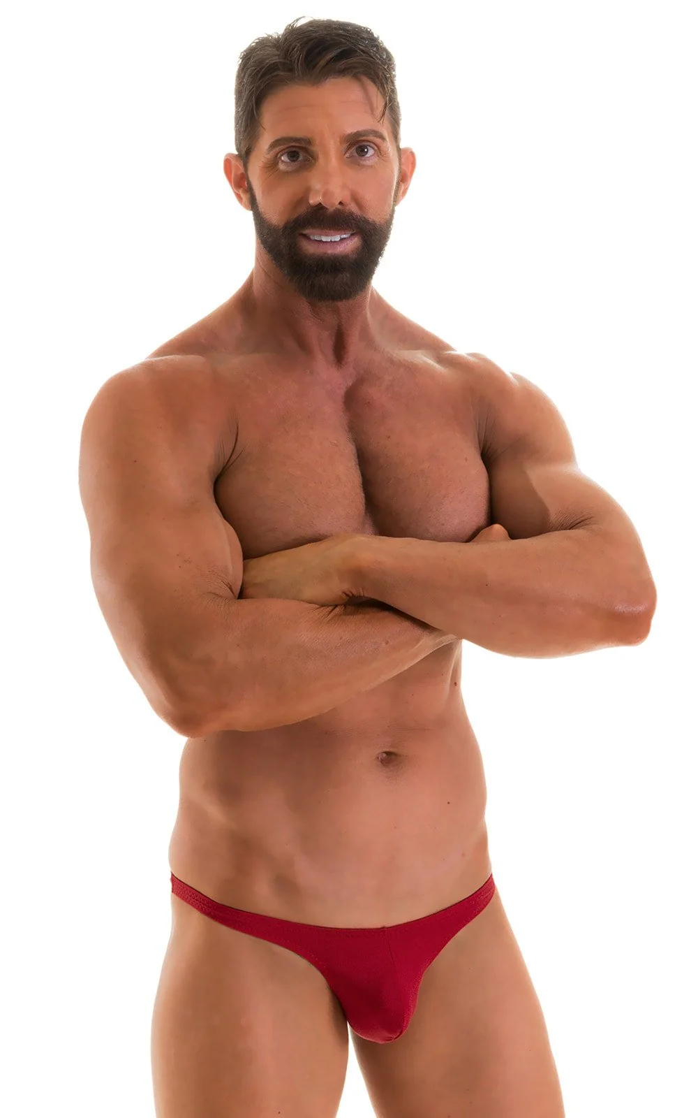 M84 - Mens Tanga Cheekini Bikini - Solids - Image 17