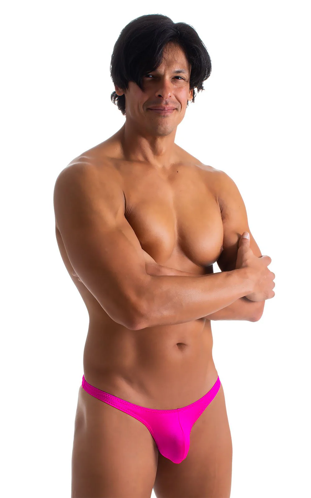 M84 - Mens Tanga Cheekini Bikini - Solids - Image 32
