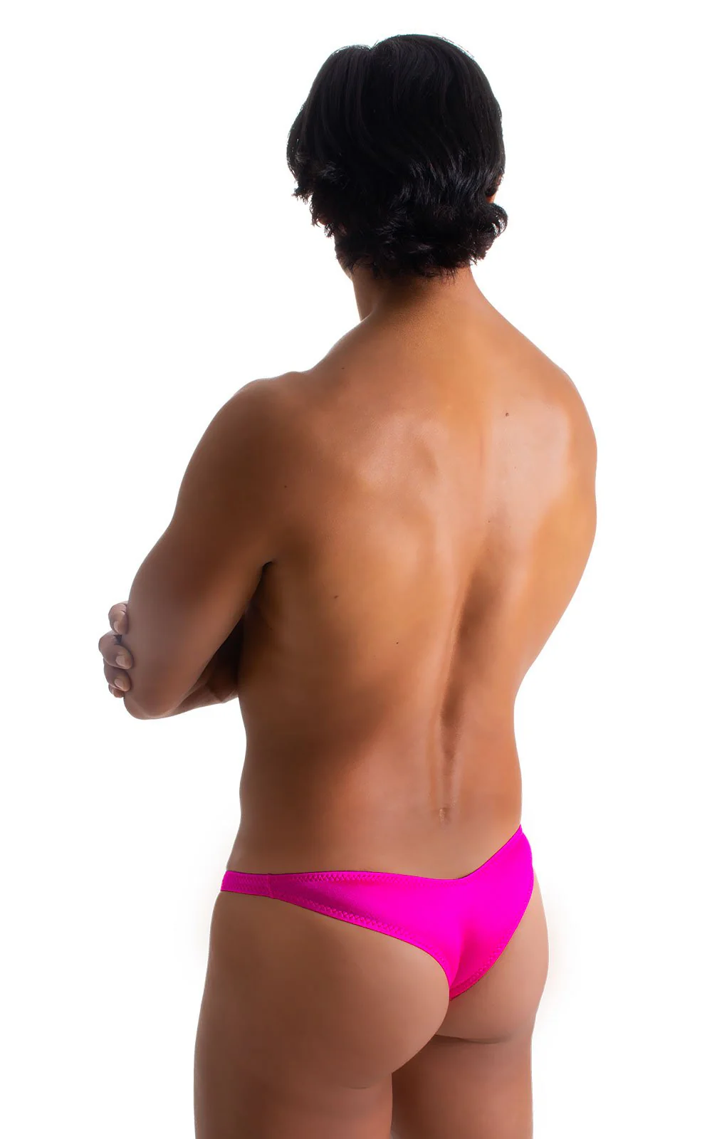 M84 - Mens Tanga Cheekini Bikini - Solids - Image 34