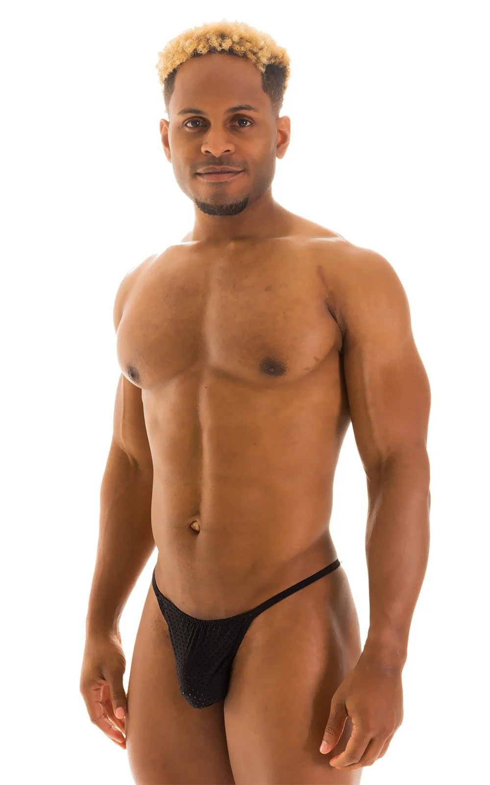 M31 - Mens Y Back G String Thong - Mesh - Image 3