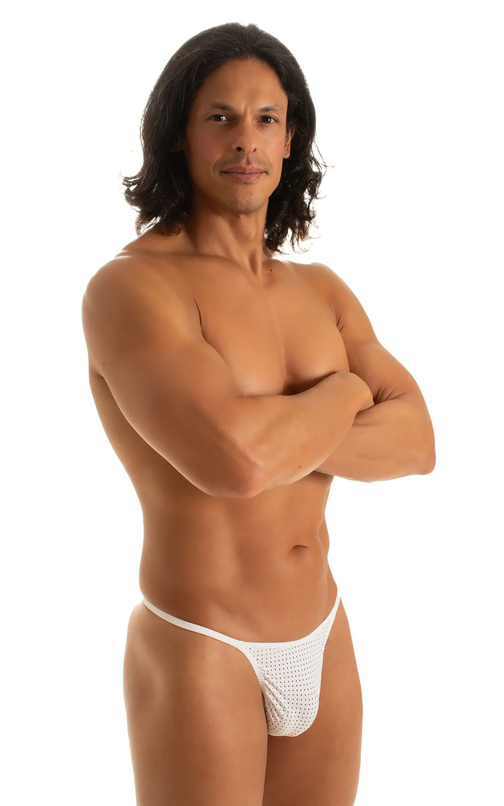 M31 - Mens Y Back G String Thong - Mesh - Image 7