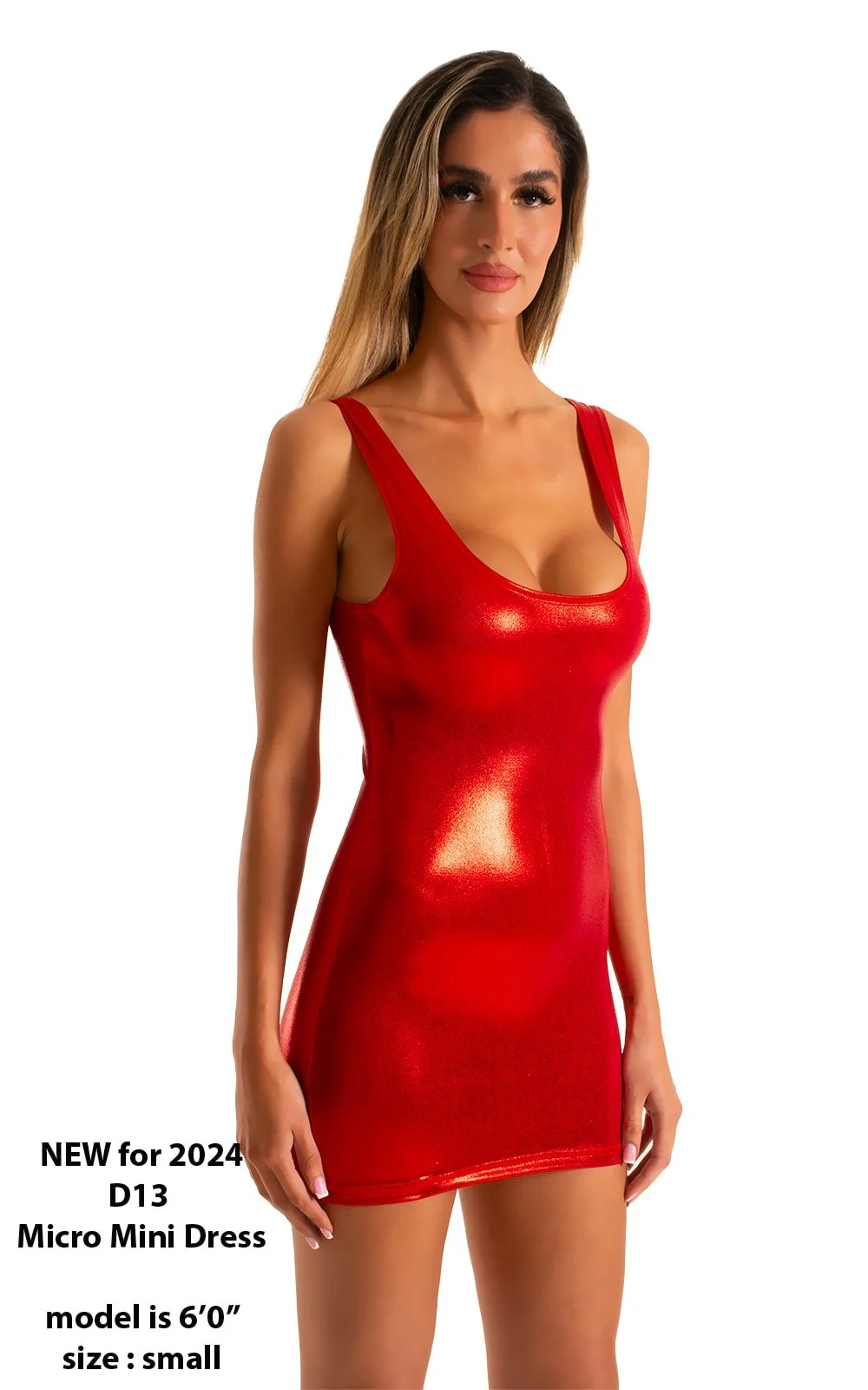 D1 - Womens Mini Dress - Metallic - Image 41